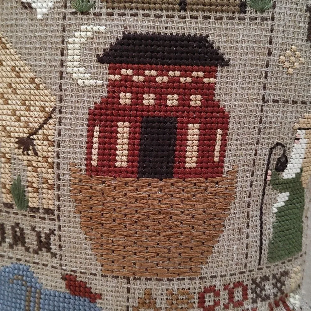 Noah's Ark Needlework Sampler 